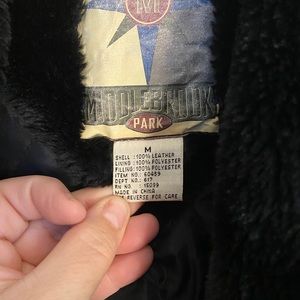 Full length lined Suede Coat w/ Faux Fur